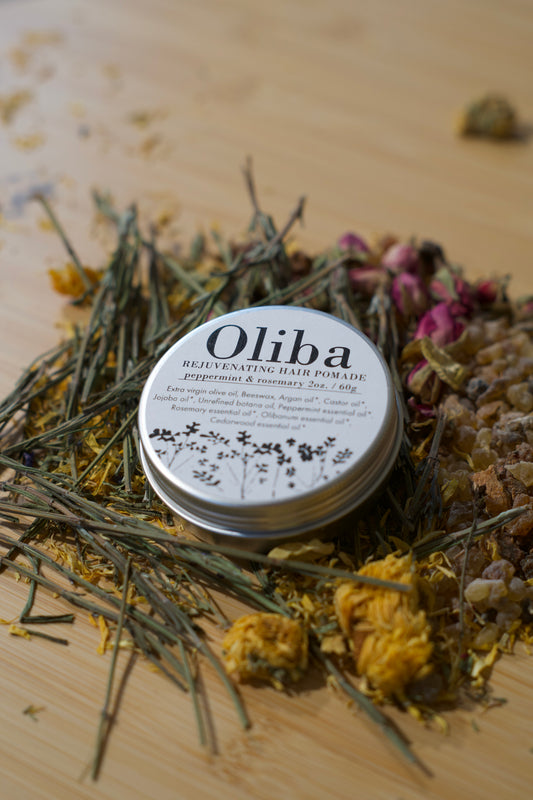 Rejuvenating Hair Pomade - Peppermint & Rosemary