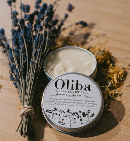 Honey Tallow Balm - Almond & Jojoba